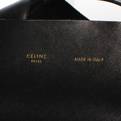 Celine Leather Horizontal Cabas Black 7 of 8