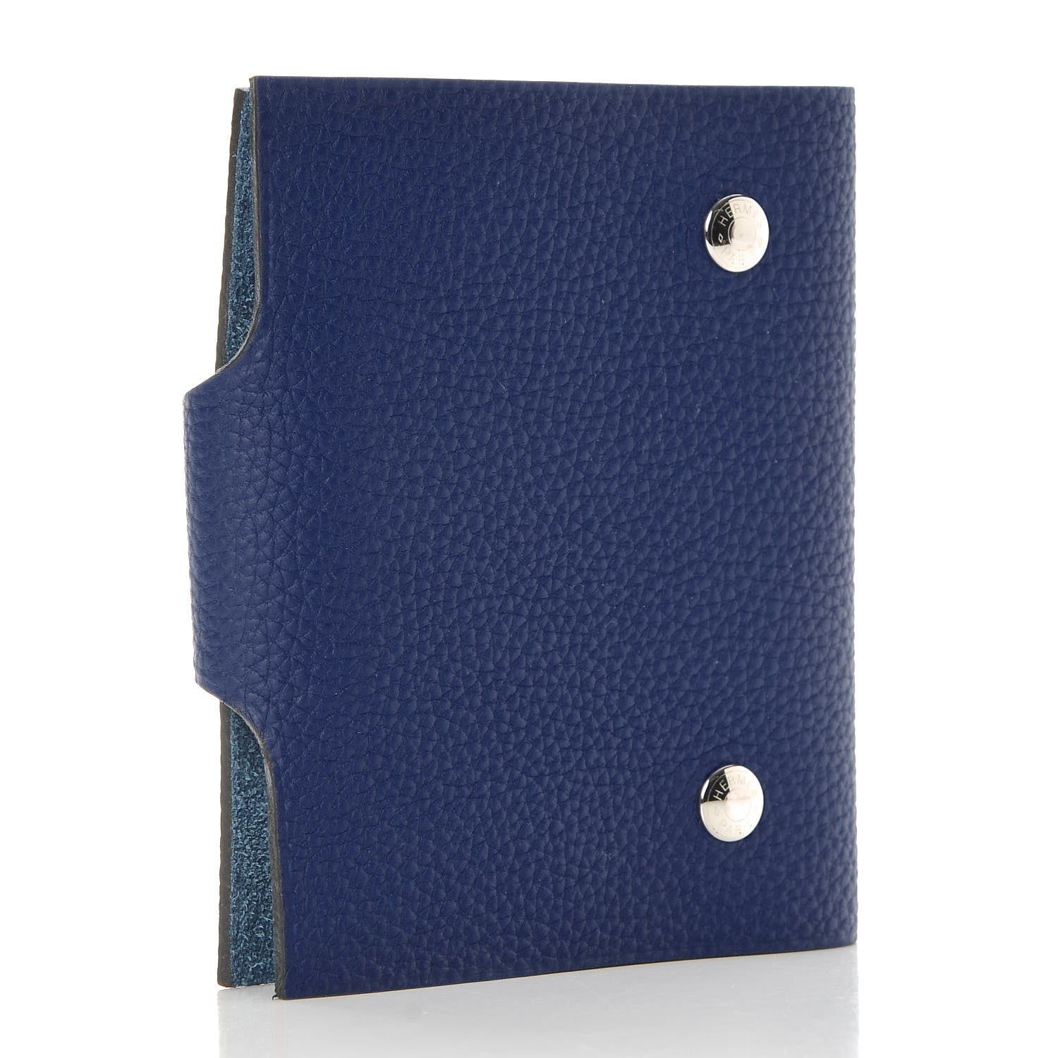 Hermes Togo Ulysse Mini Notebook Bleu Electrique 3 of 8
