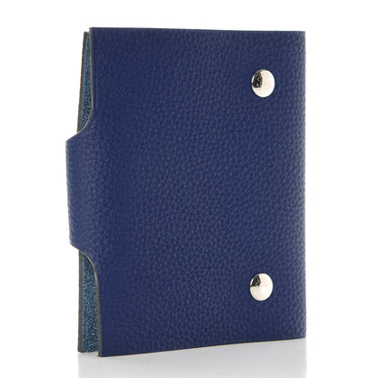 Hermes Togo Ulysse Mini Notebook Bleu Electrique 3 of 8