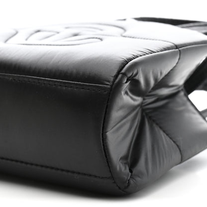 Telfar Nylon Small Puff Shopping Bag Black 11 of 11