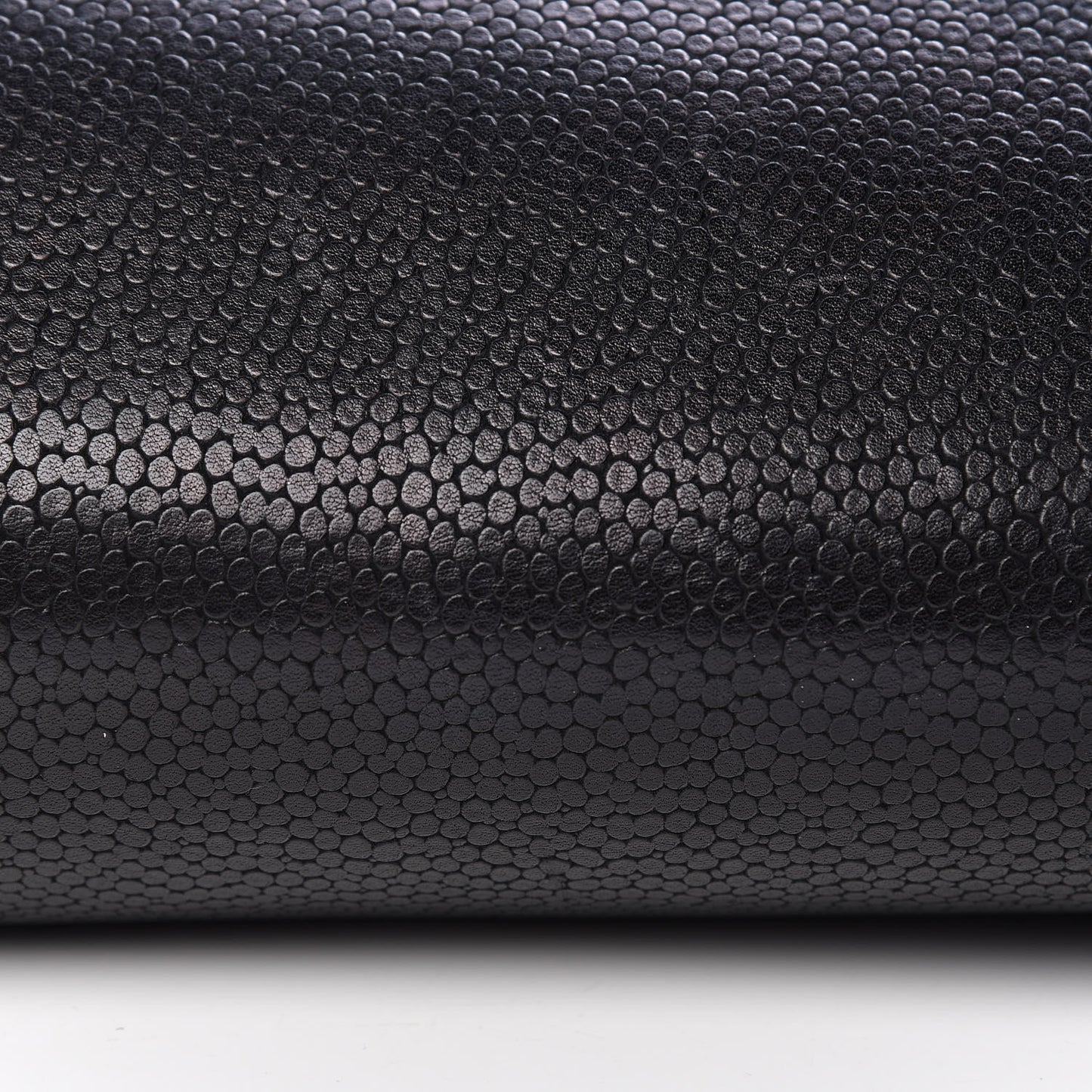 Calf Hair Calfskin Medium Pandora Box Crossbody Bag Black