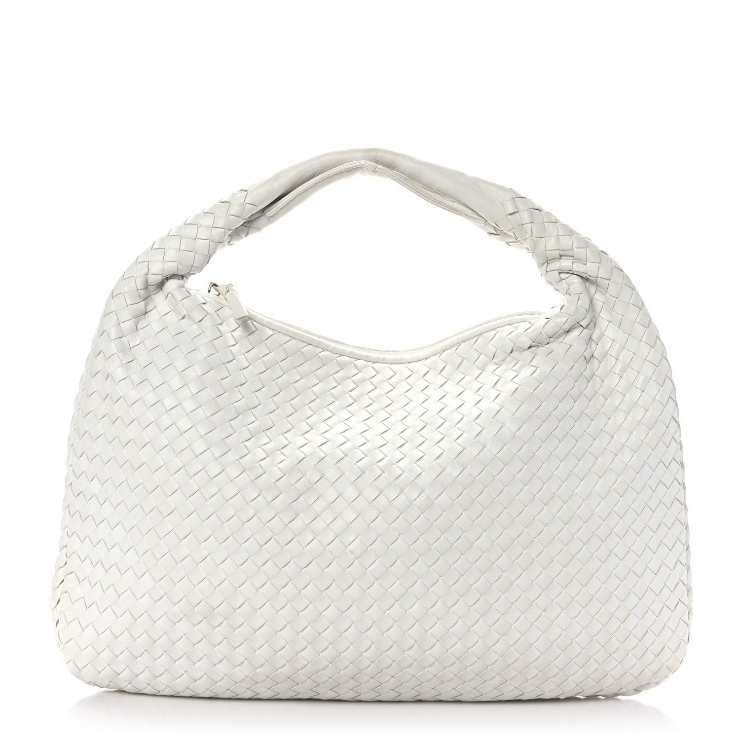 Bottega Veneta Nappa Intrecciato Large Veneta Hobo White 1 of 10