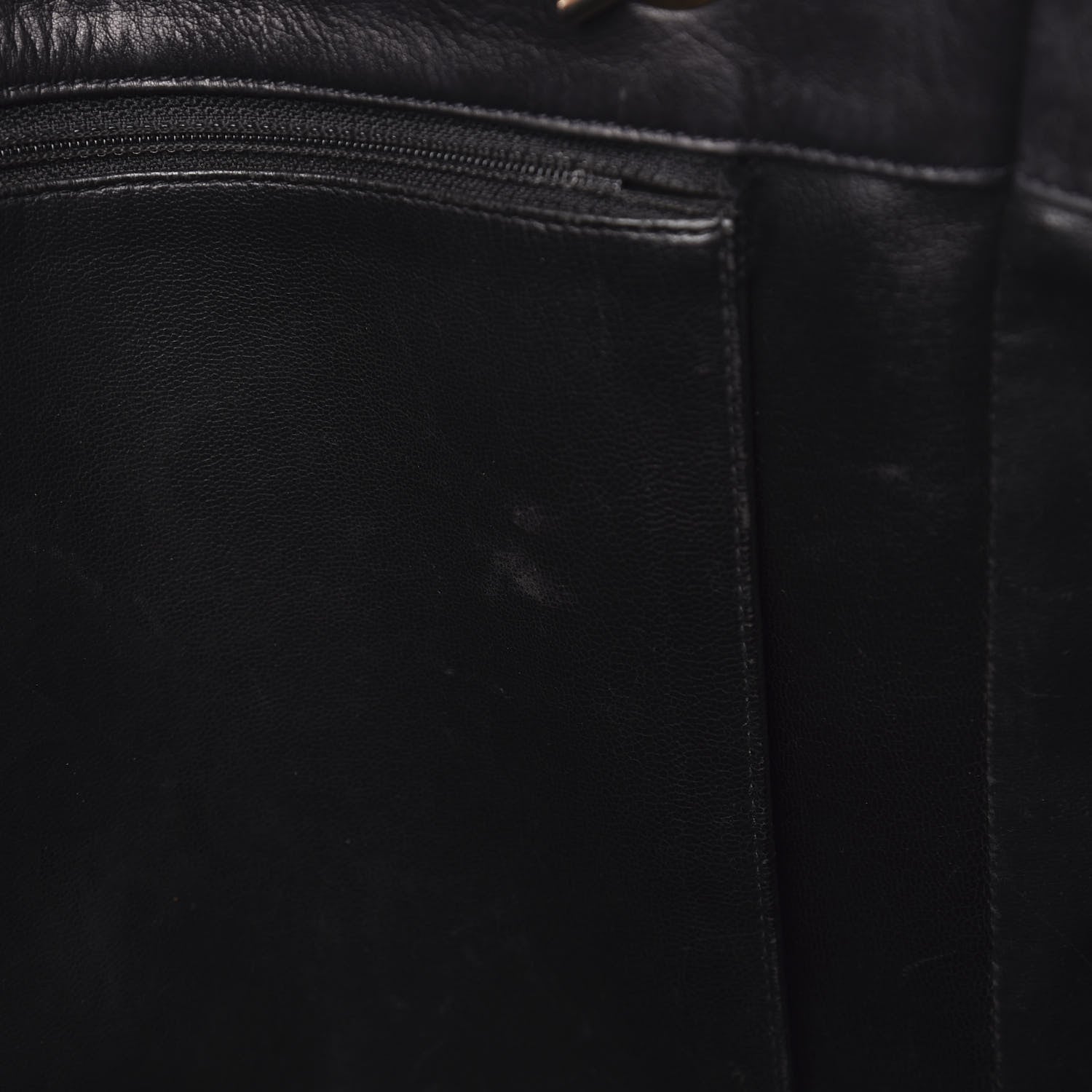 Chanel Lambskin Quilted Shoulder Bag Black 8 of 18
