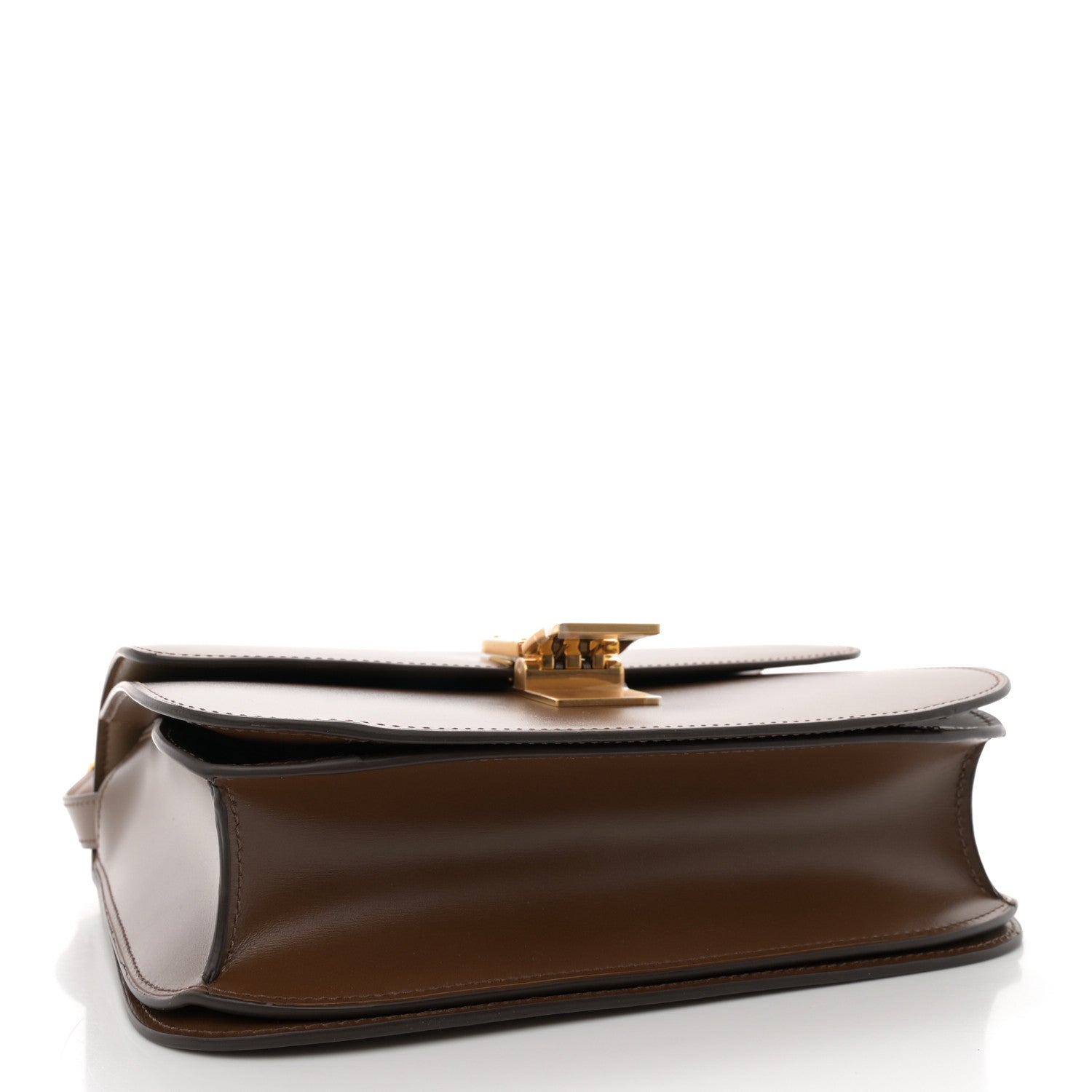 Celine Box Calfskin Medium Classic Box Flap Bag Camel 4 of 12