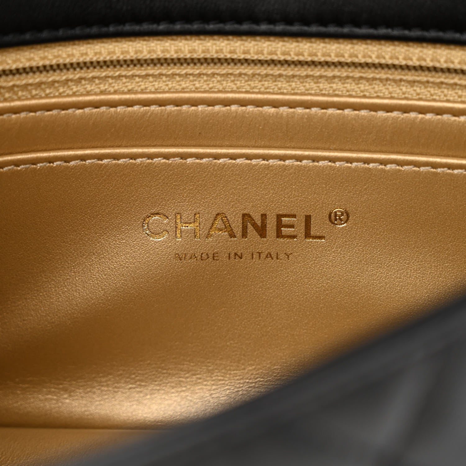 Chanel Lambskin Quilted Mini Rectangular Pearl Crush Flap Black 6 of 10