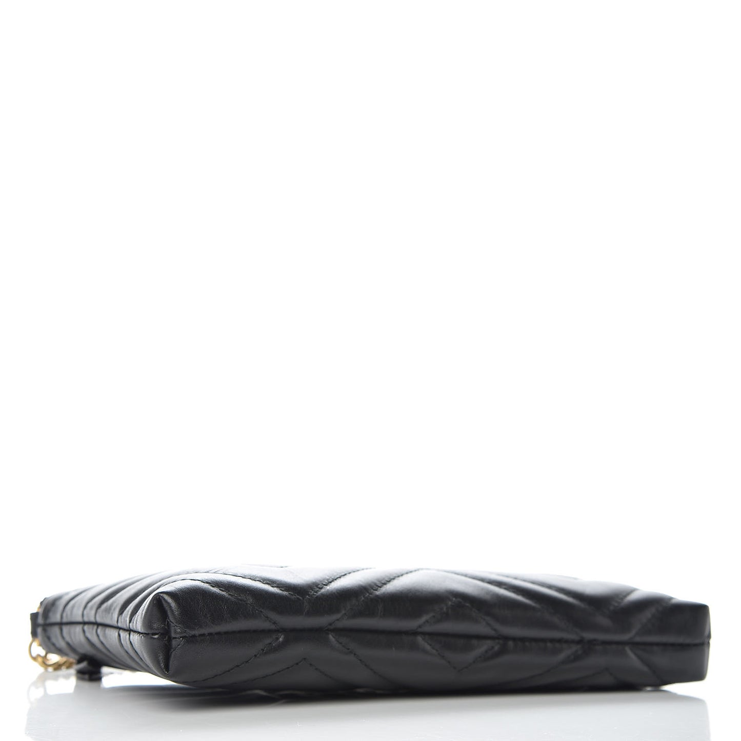 Calfskin Matelasse Mini GG Marmont Chain Bag Black