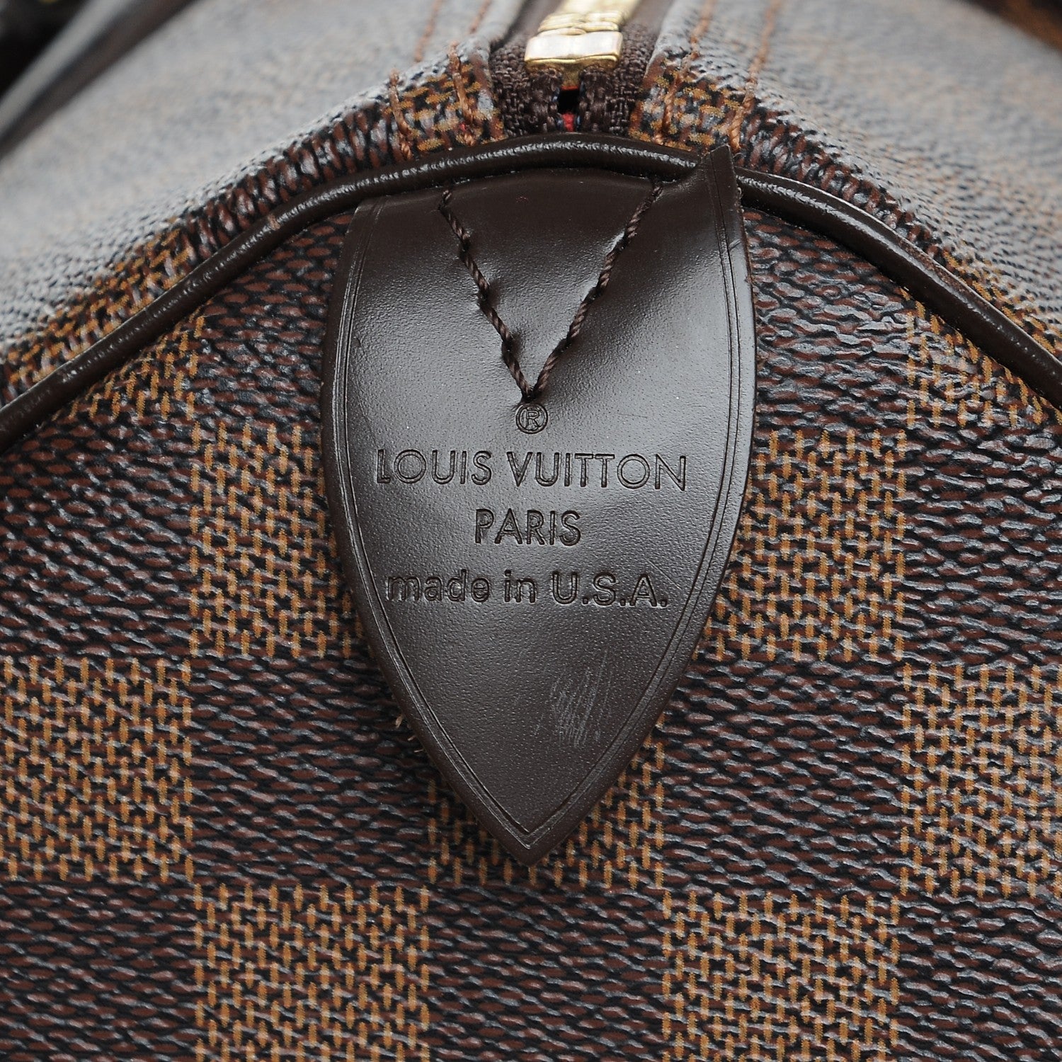 Louis Vuitton Damier Ebene Speedy 35 6 of 7