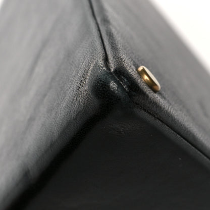 Saint Laurent Lambskin Pyramid Clutch Black 9 of 11