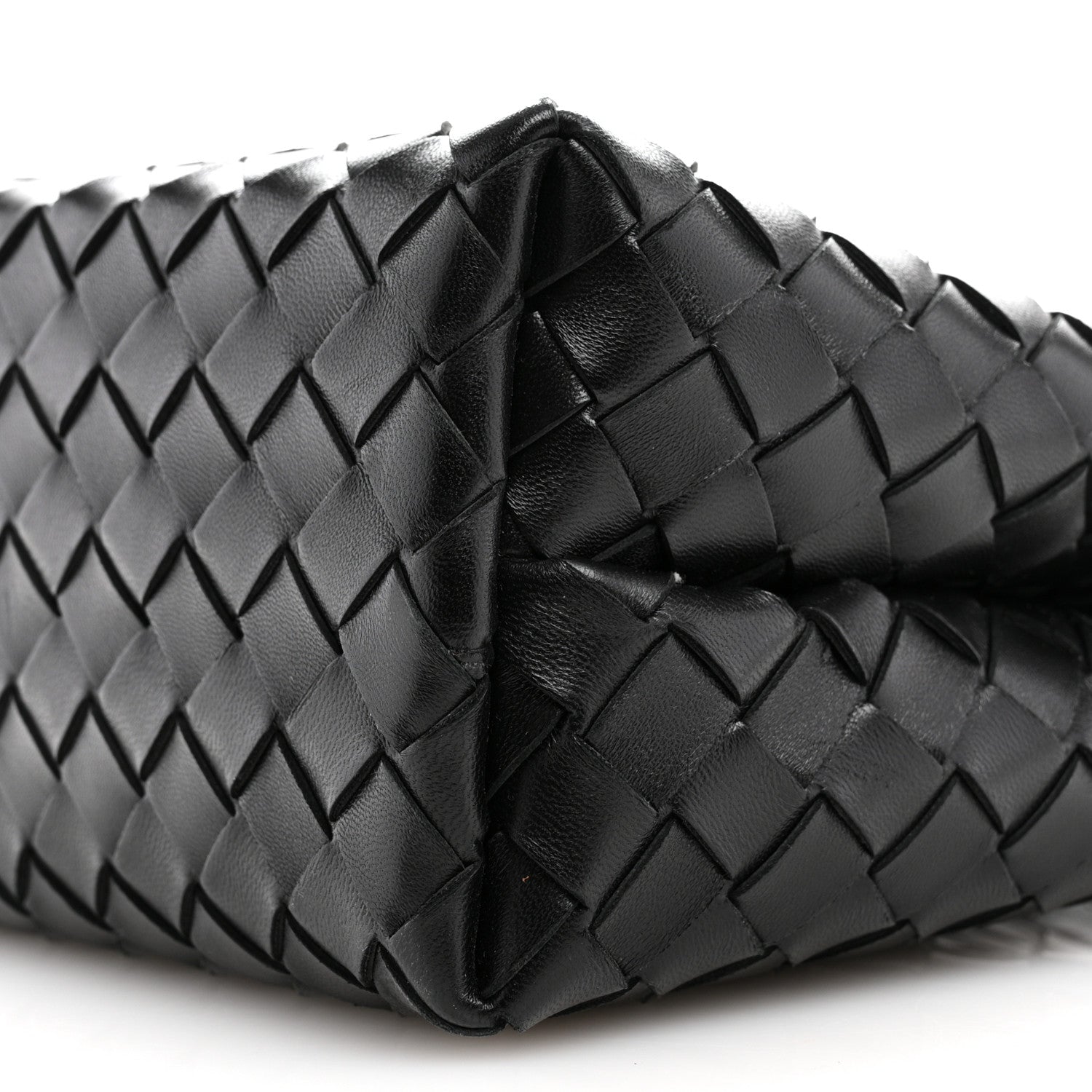 Bottega Veneta Nappa Intrecciato Small Andiamo Shoulder Bag Black 9 of 10