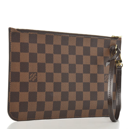 Louis Vuitton Damier Ebene Neverfull MM GM Pochette 3 of 7