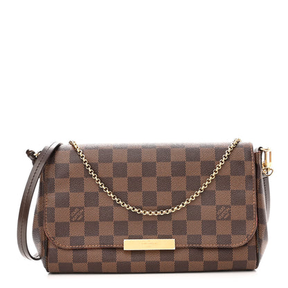 Louis Vuitton Damier Ebene Favorite MM 1 of 9