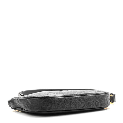 Louis Vuitton Empreinte Monogram Giant Multi Pochette Accessories Small Pochette Black 4 of 9