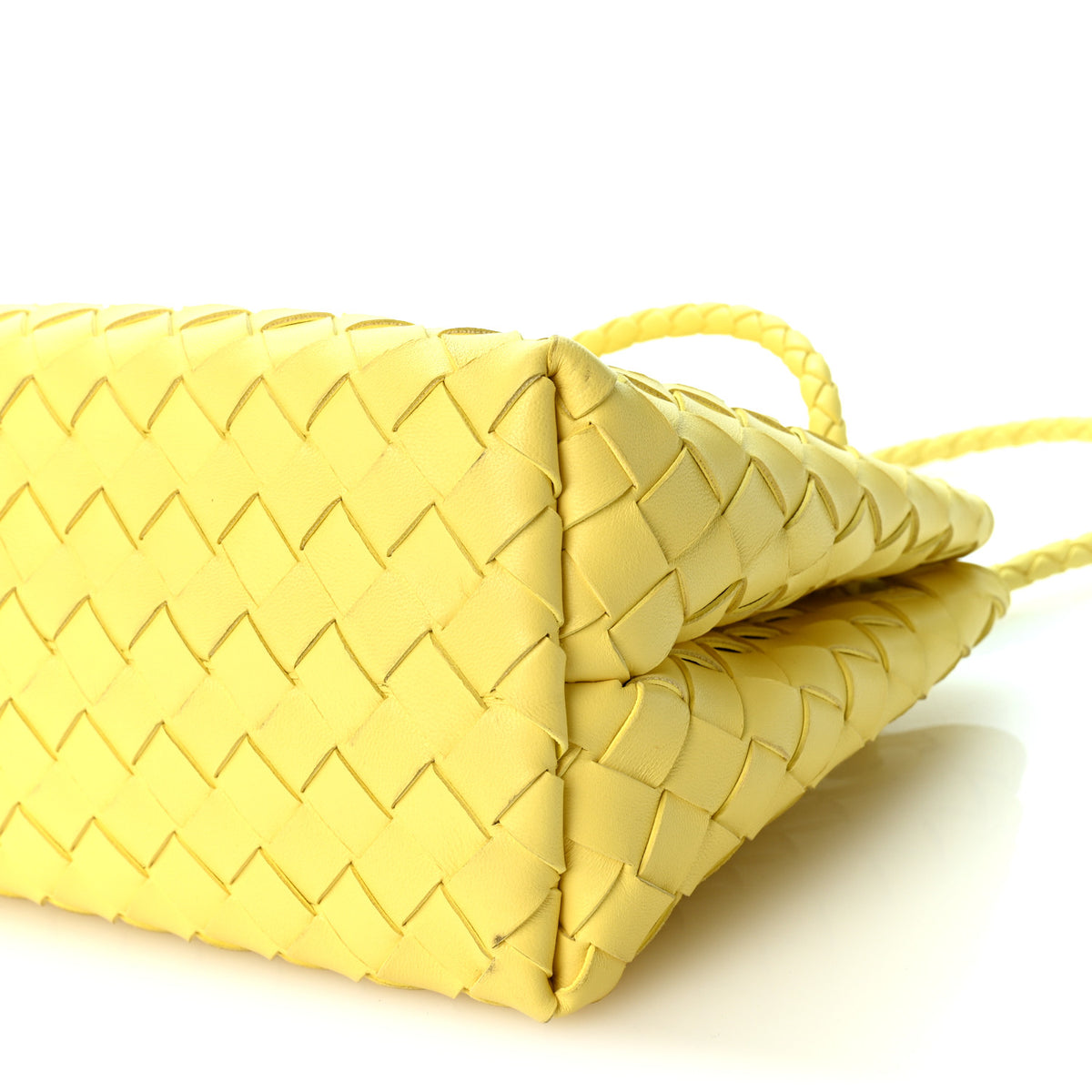 Bottega Veneta Nappa Intrecciato Small East West Andiamo Shoulder Bag Sherbert 9 of 9