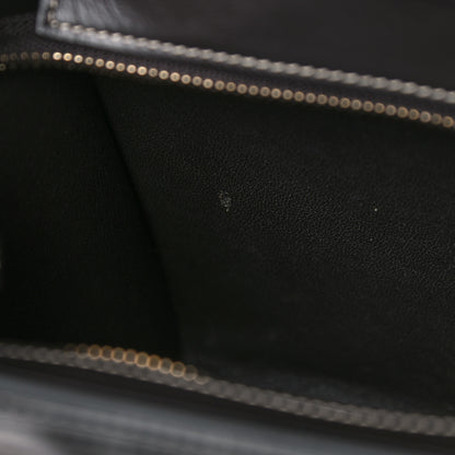 Celine Satin Calfskin Nano Tri-Color Luggage Light Emerald 9 of 13