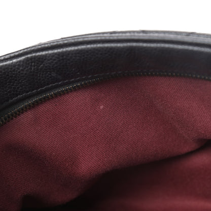 Chanel Crumpled Grained Calfskin Quilted Large Shiva Flap Black 12 of 14