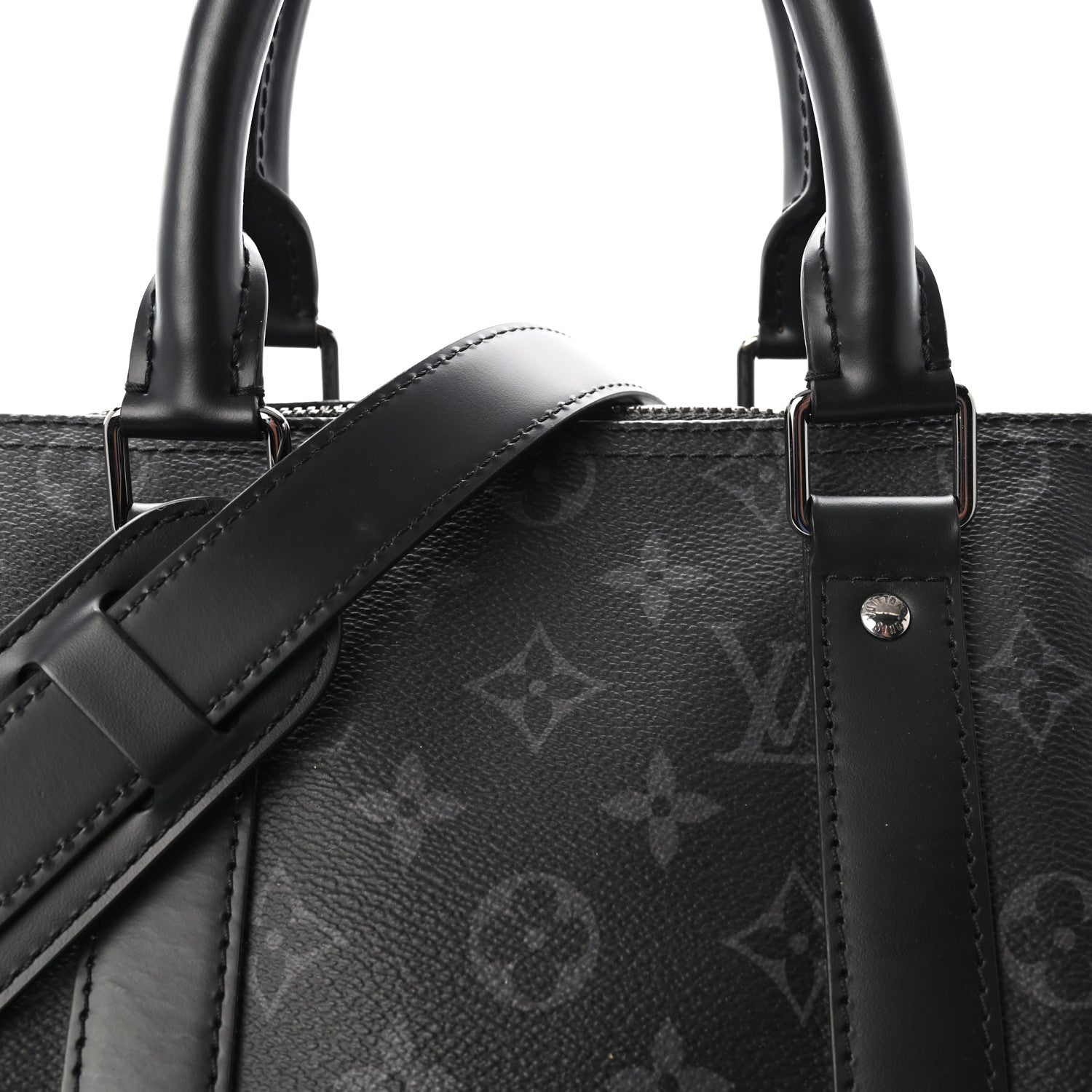 Louis Vuitton Monogram Eclipse Keepall Bandouliere 45 6 of 8