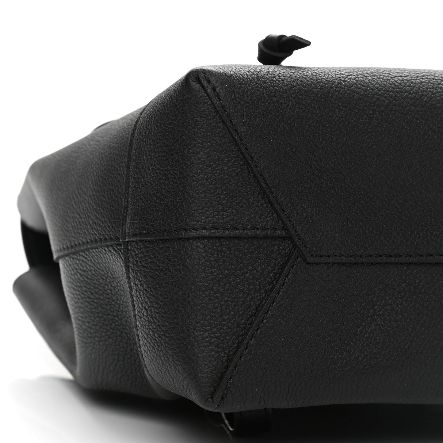 Calfskin Lockme Backpack Black