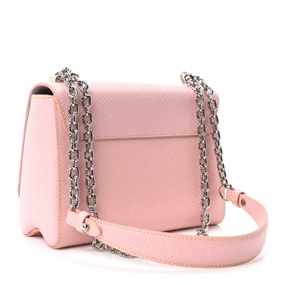 Louis Vuitton Epi Twist Shoulder Bag MM Rose Ballerine 4 of 10