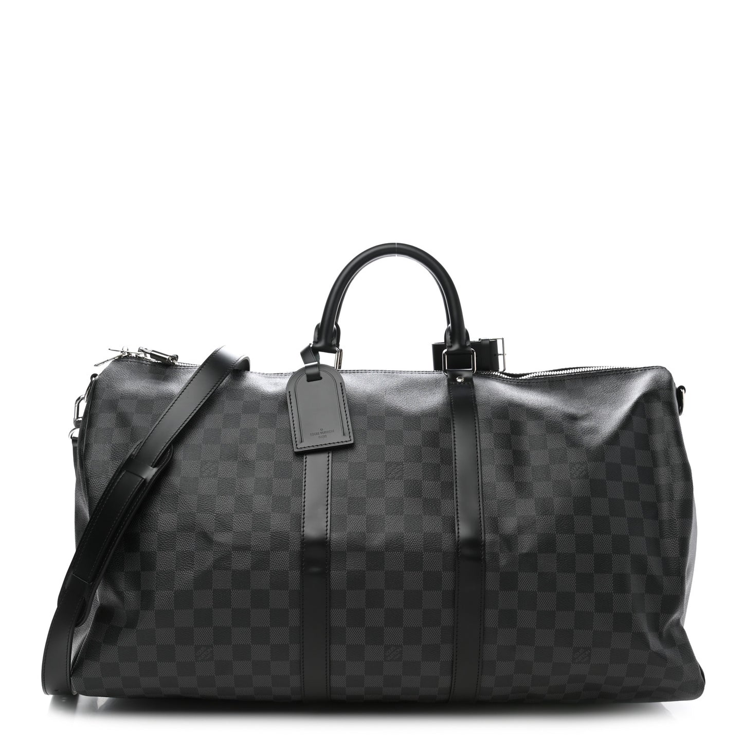 Damier Graphite Keepall Bandouliere 55