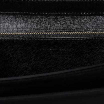 Celine Box Calfskin Medium Classic Box Flap Bag Black 9 of 10