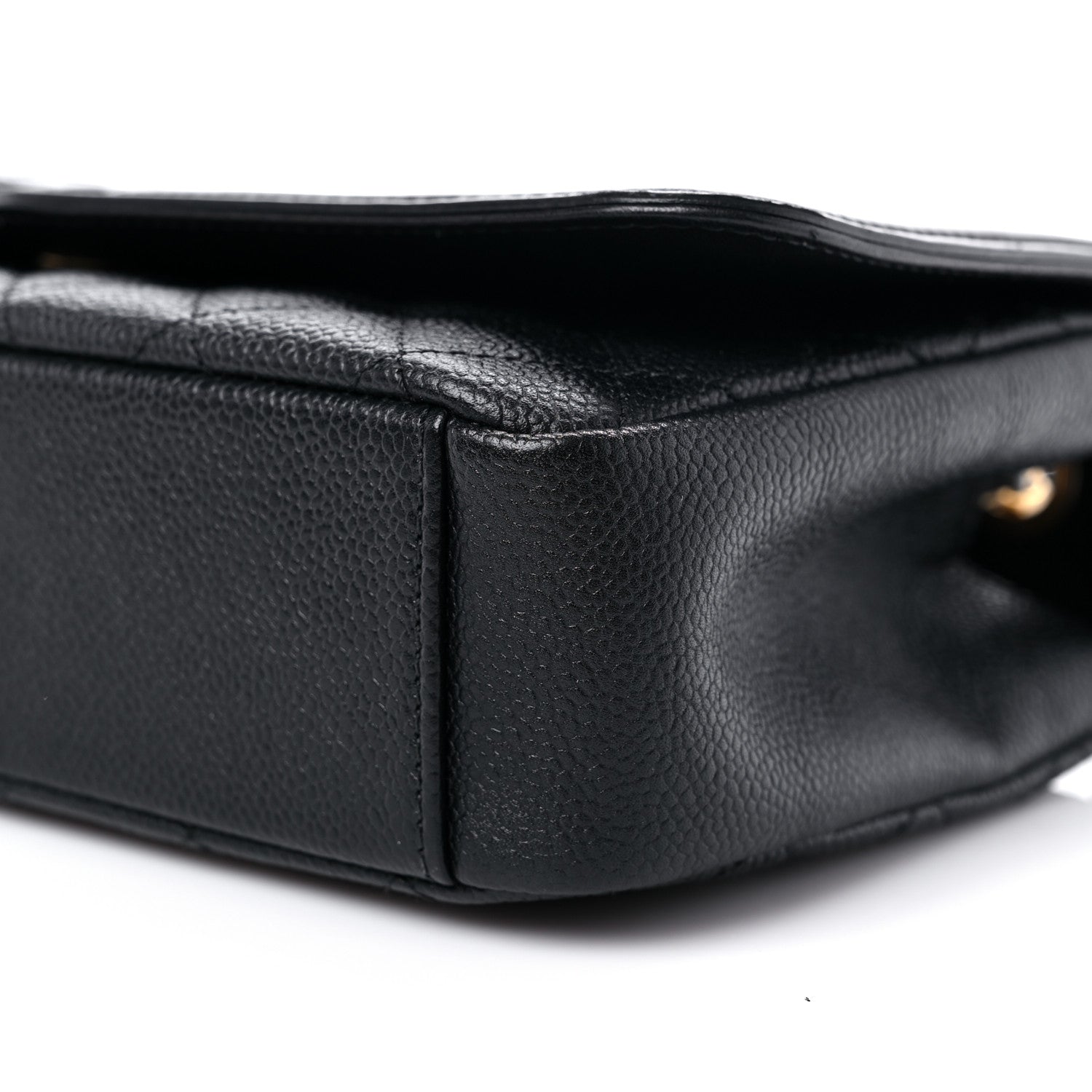 Chanel Caviar Quilted Medium CC Filigree Flap Black 9 of 11