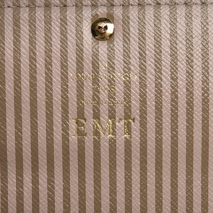 Louis Vuitton Damier Ebene Trunks and Locks Sarah Wallet 6 of 9