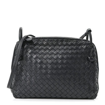 Bottega Veneta Nappa Intrecciato Nodini Bag Black 1 of 9