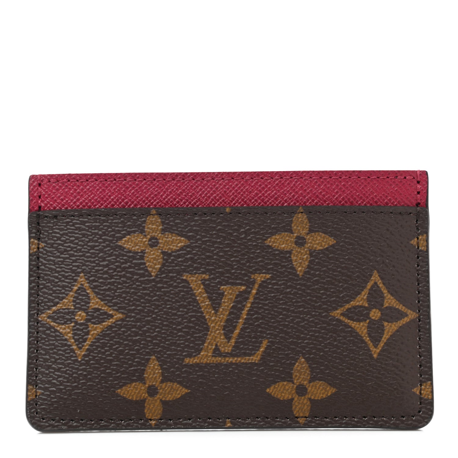 Louis Vuitton Monogram Card Holder Fuchsia 1 of 7