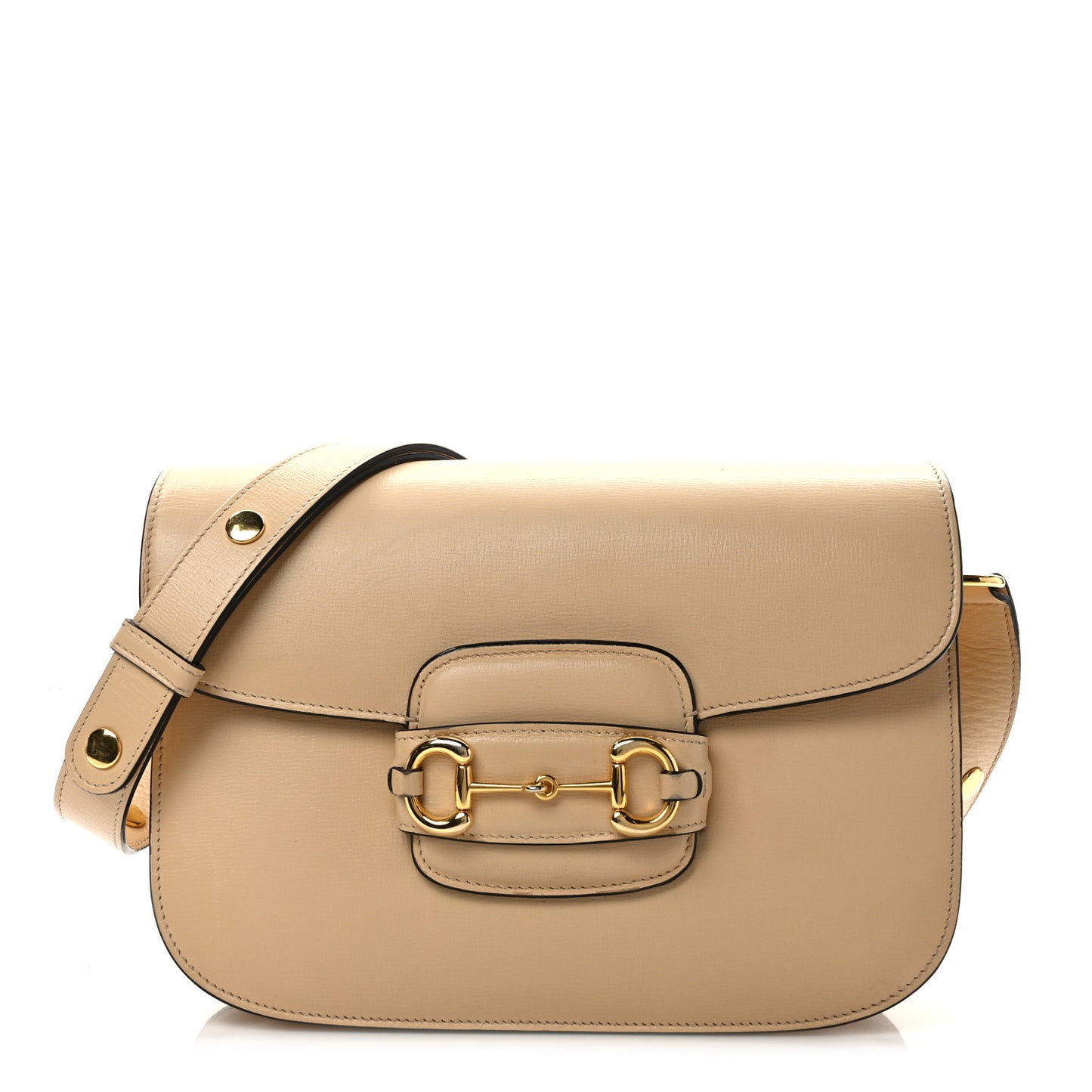 Azalea Calfskin Horsebit 1955 Shoulder Bag Bubble Tea