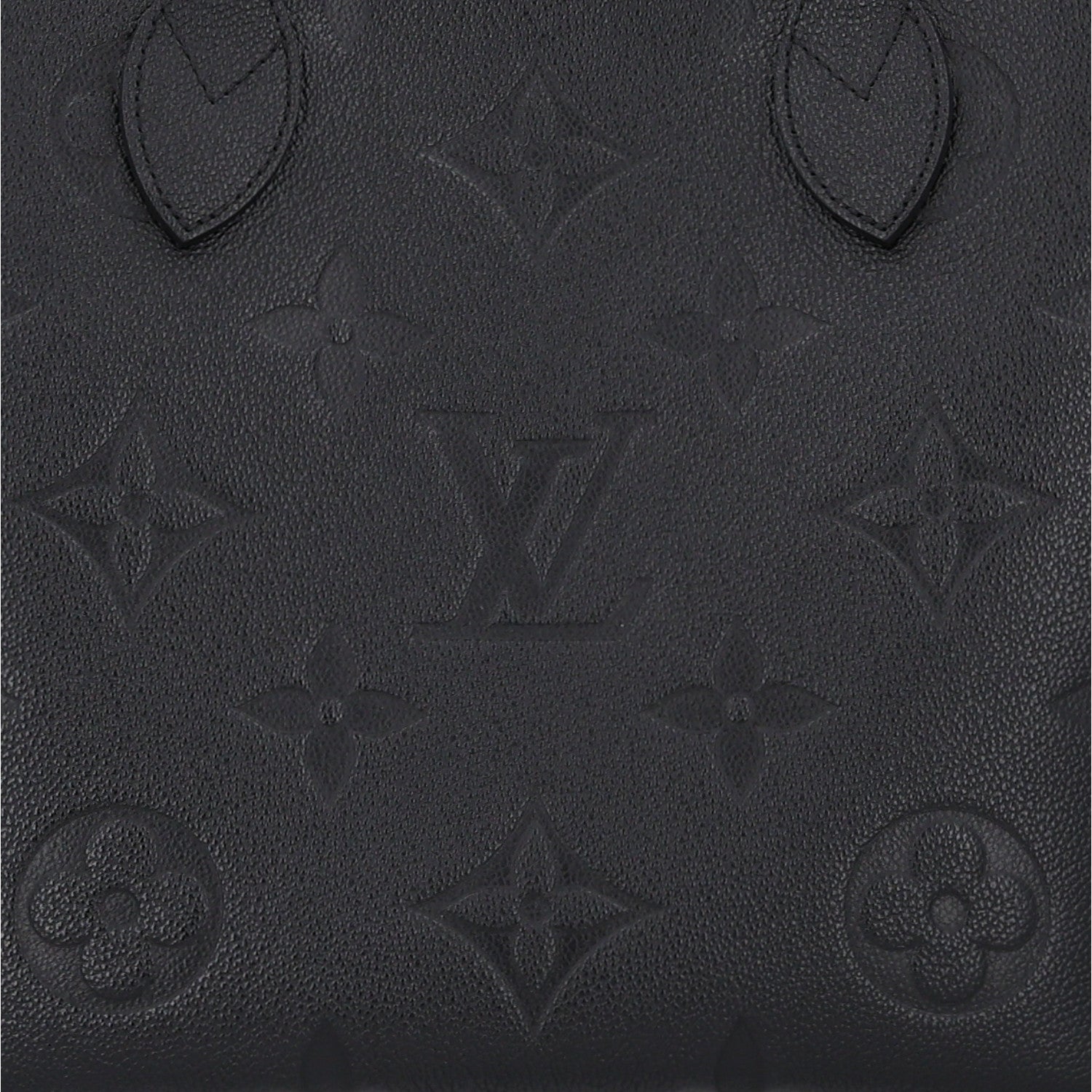 Louis Vuitton Empreinte Monogram Giant Neverfull MM Black 7 of 9