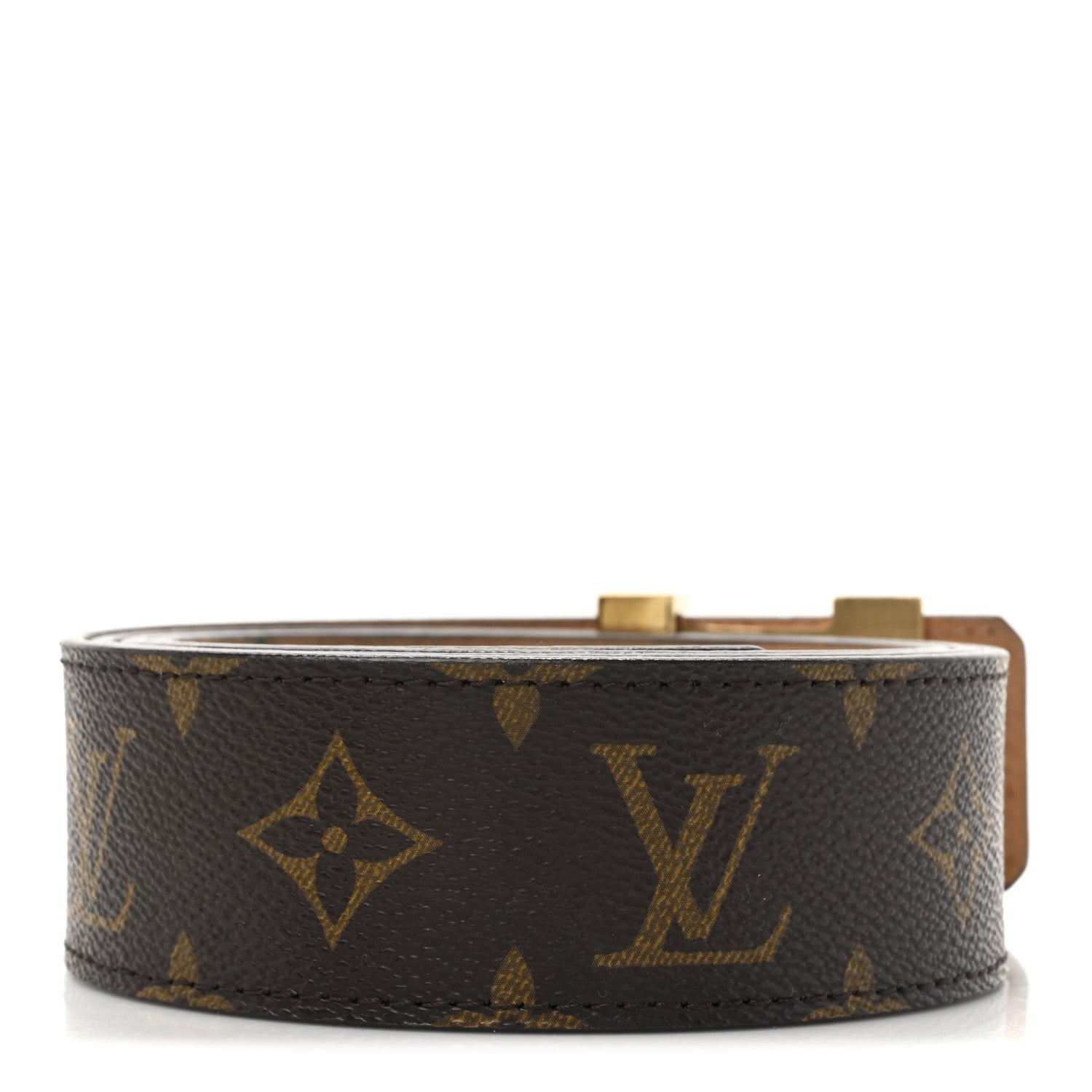 Louis Vuitton Monogram 40mm LV Initiales 110 44 Belt 2 of 10