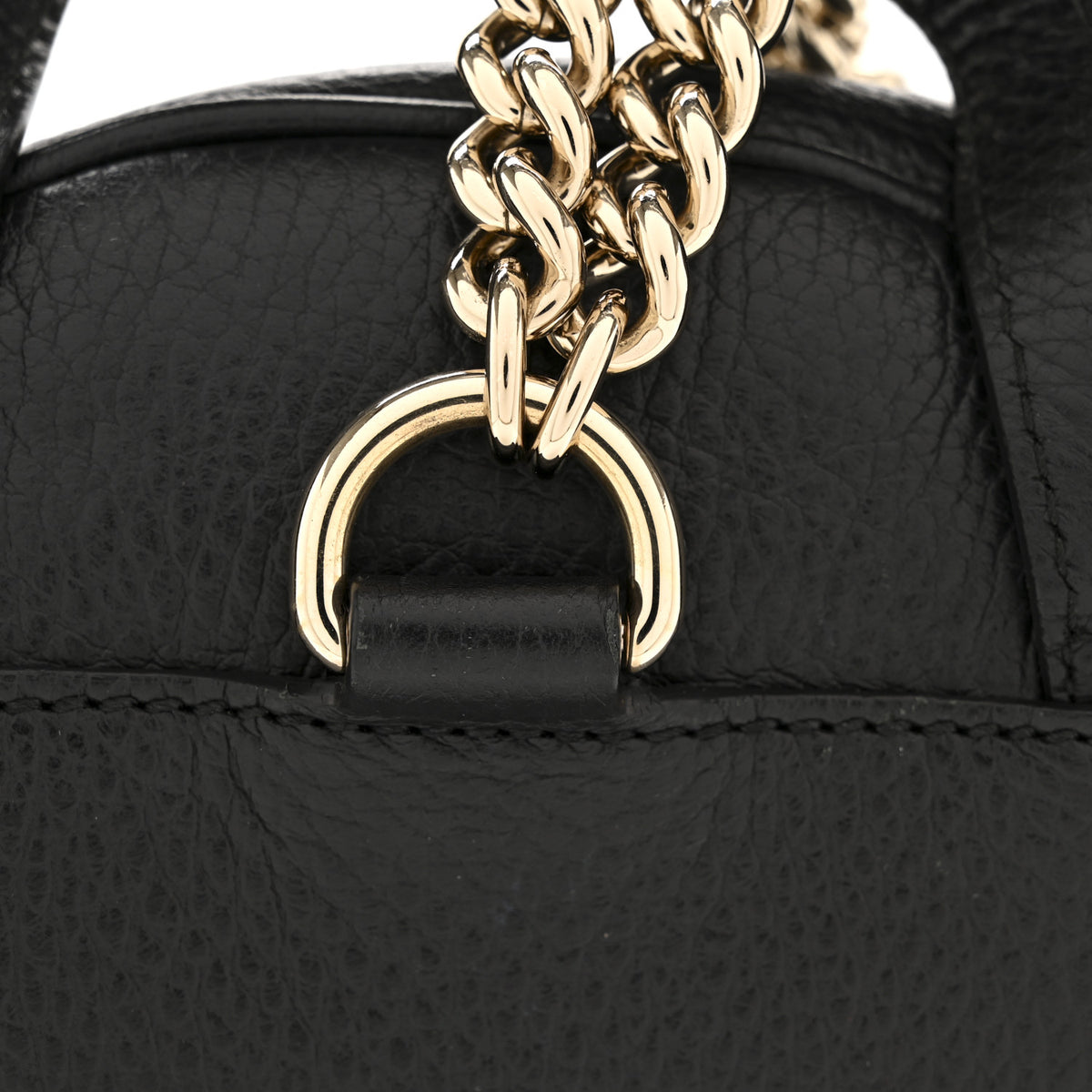 Gucci pebbled calfskin Soho chain backpack Gucci Pebbled Calfskin Soho Chain Backpack - Pink Backpacks  main image 3