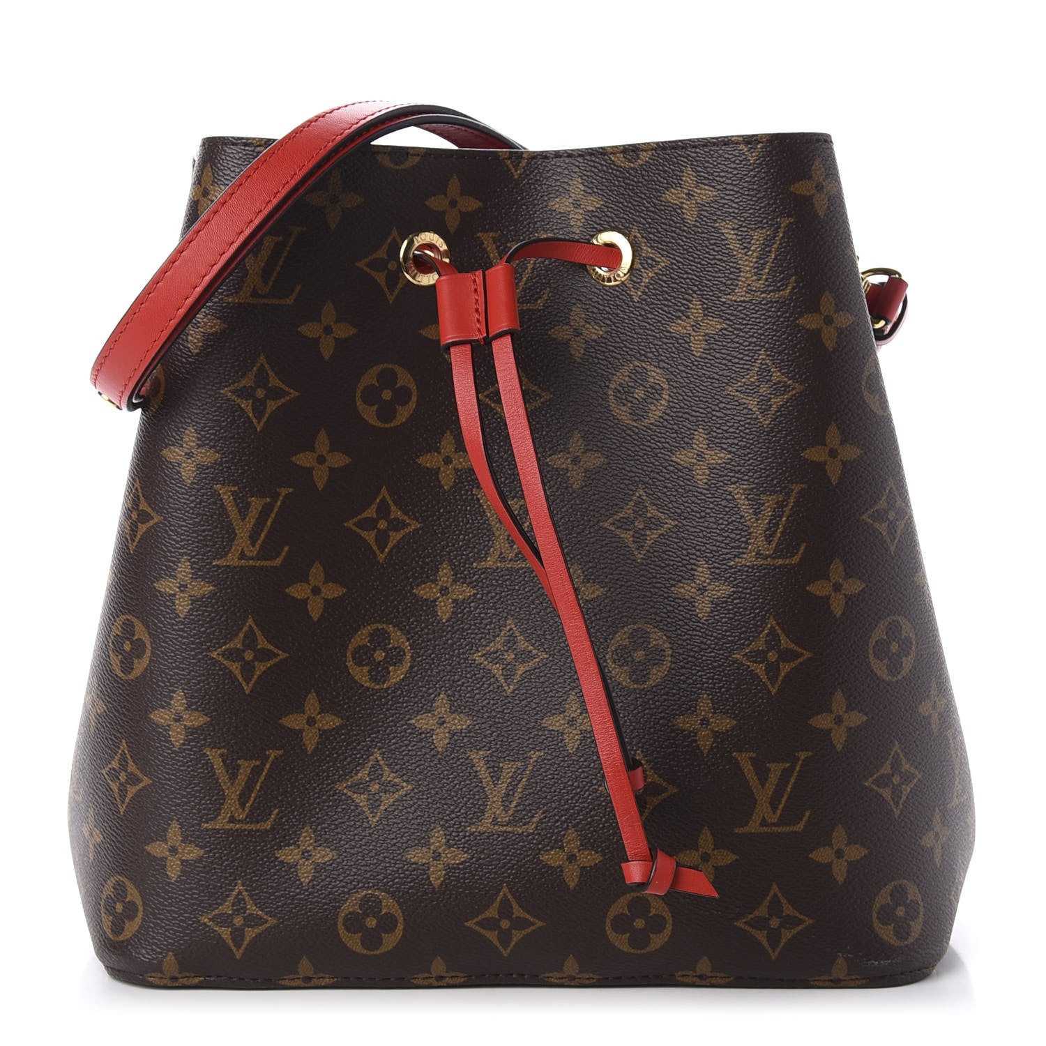 Louis Vuitton Monogram Neonoe MM Coquelicot 1 of 9