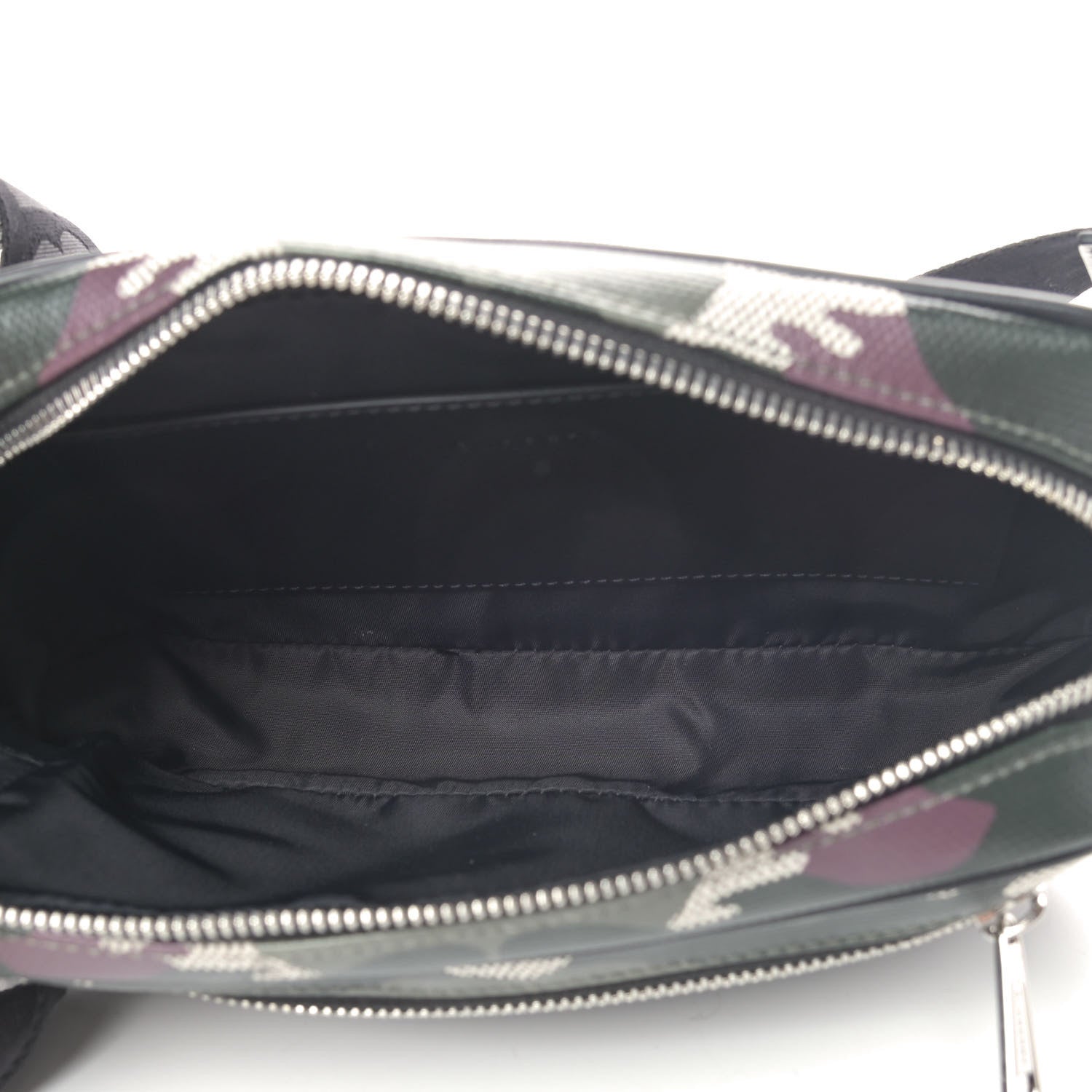 Burberry Coated Canvas Camouflage Print Bum Bag Mangrove Green 4 of 4