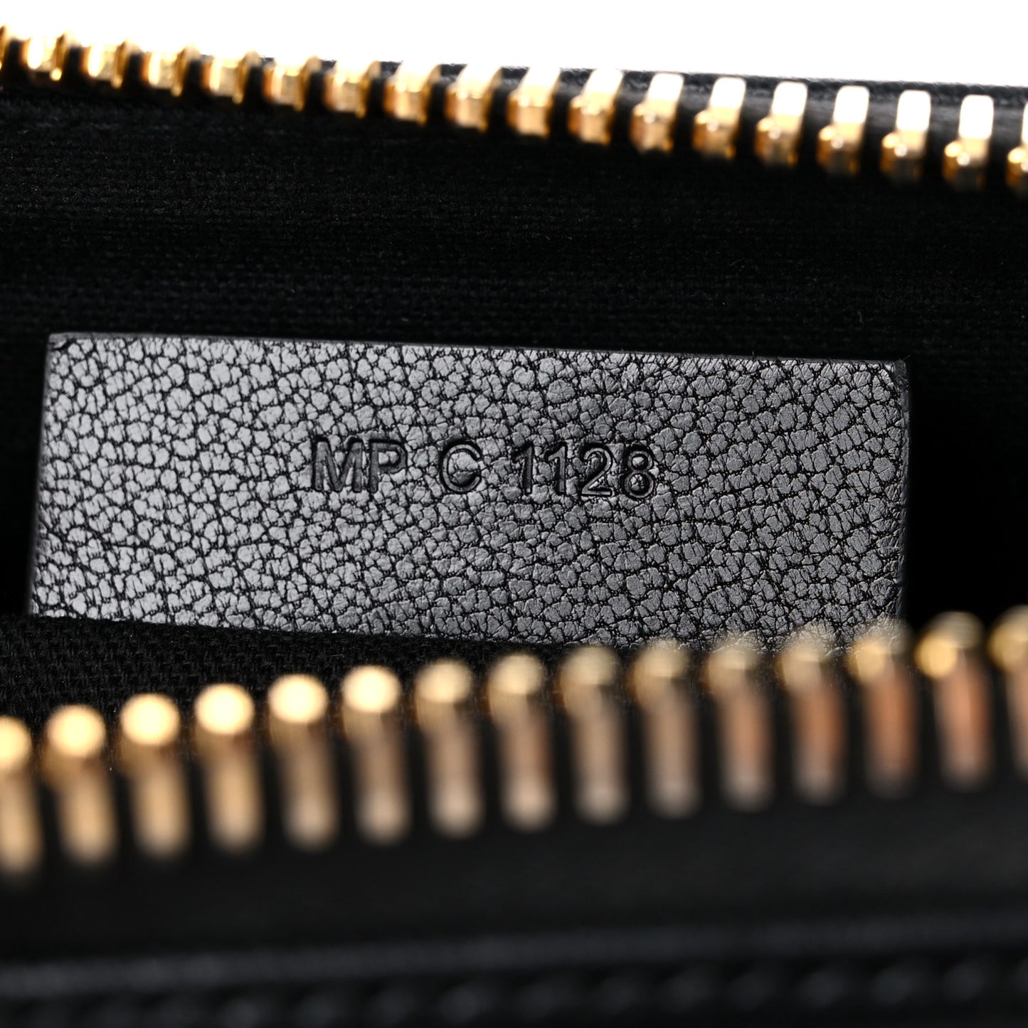 Canvas Sugar Goatskin Striped Small Antigona Black