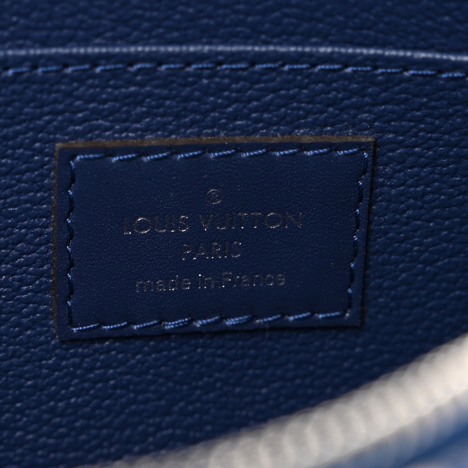 Louis Vuitton Monogram Giant Escale Cosmetic Pouch Blue 5 of 6