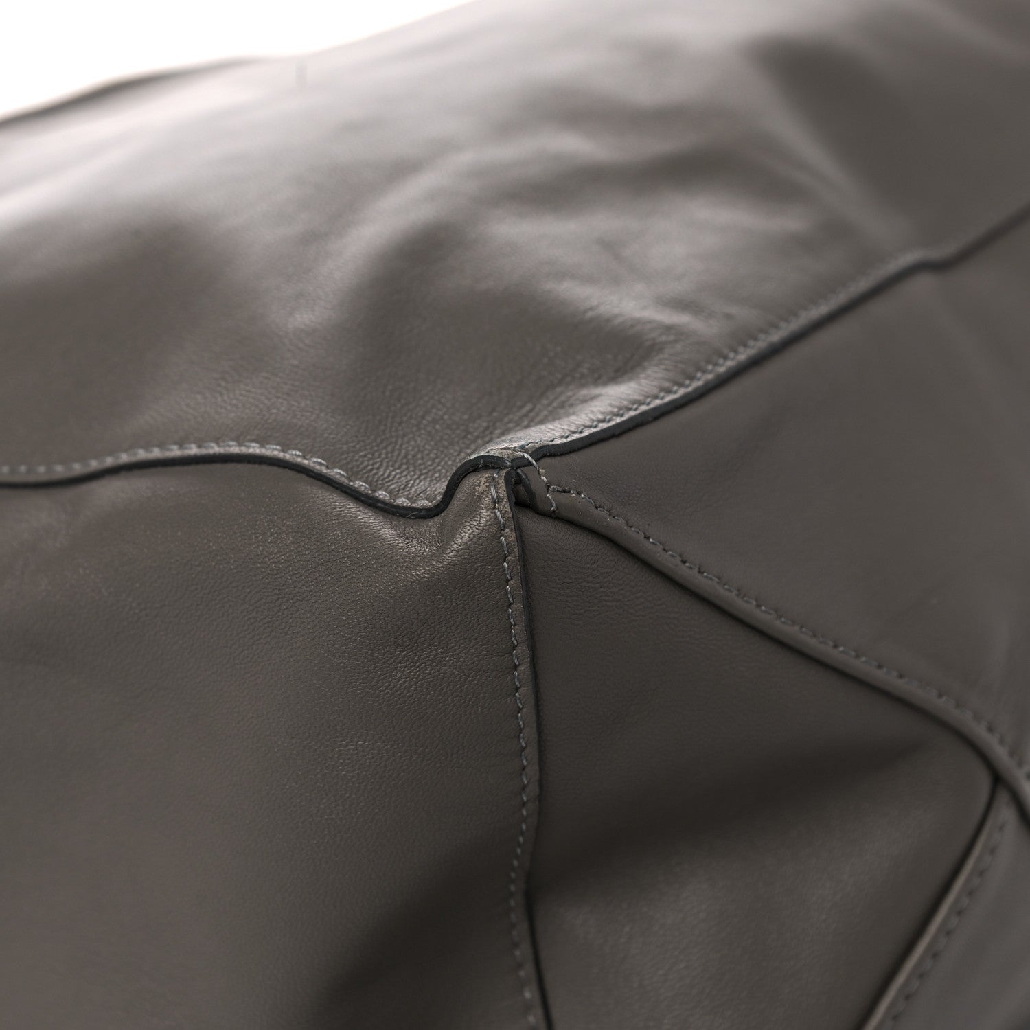 Celine Soft Lambskin Shoulder Cabas Grey 6 of 11