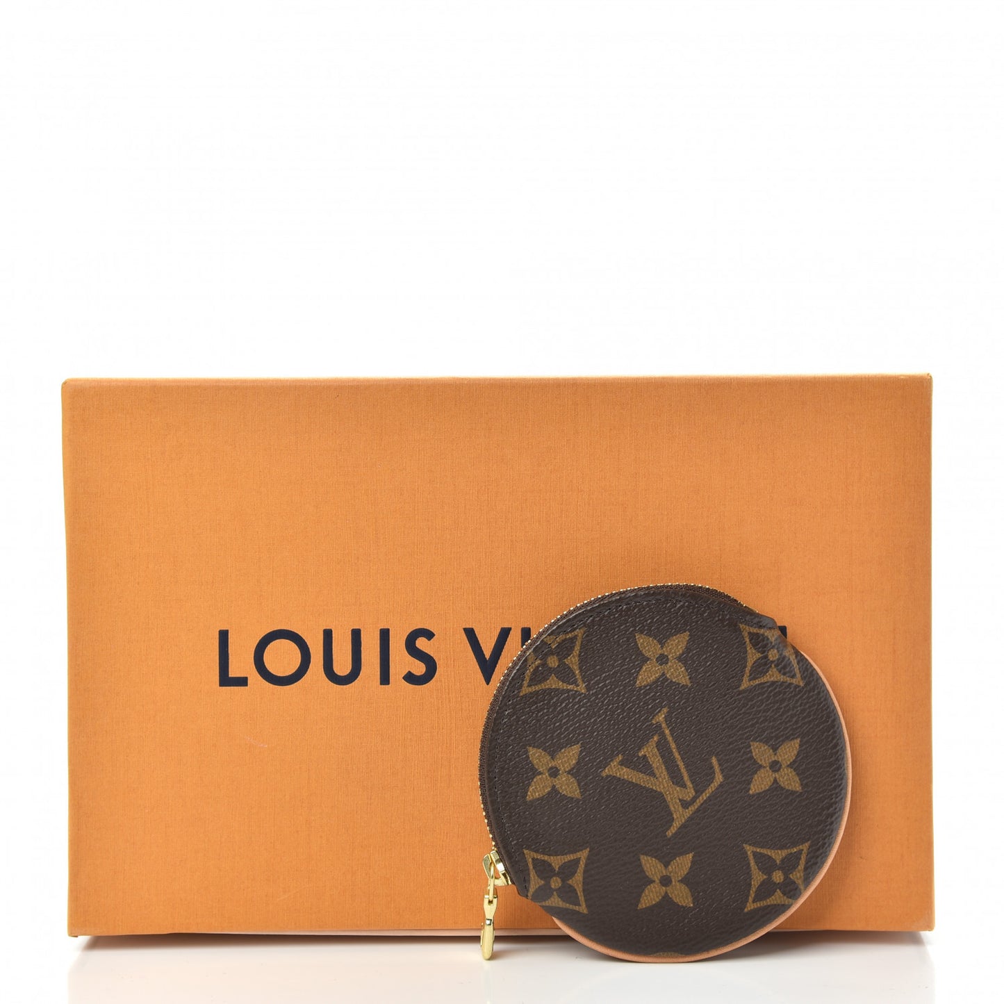 Monogram Round Coin Purse