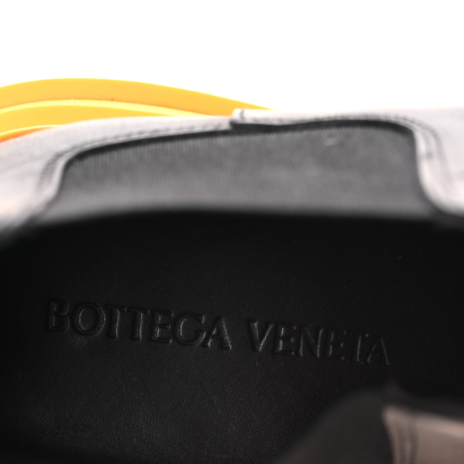 Bottega Veneta Calfskin The Tire Cropped Chelsea Boots 40.5 Black Tangerine 9 of 13