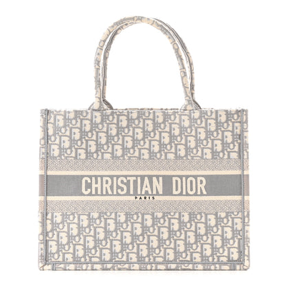 Christian Dior Oblique Medium Book Tote Grey 1 of 10