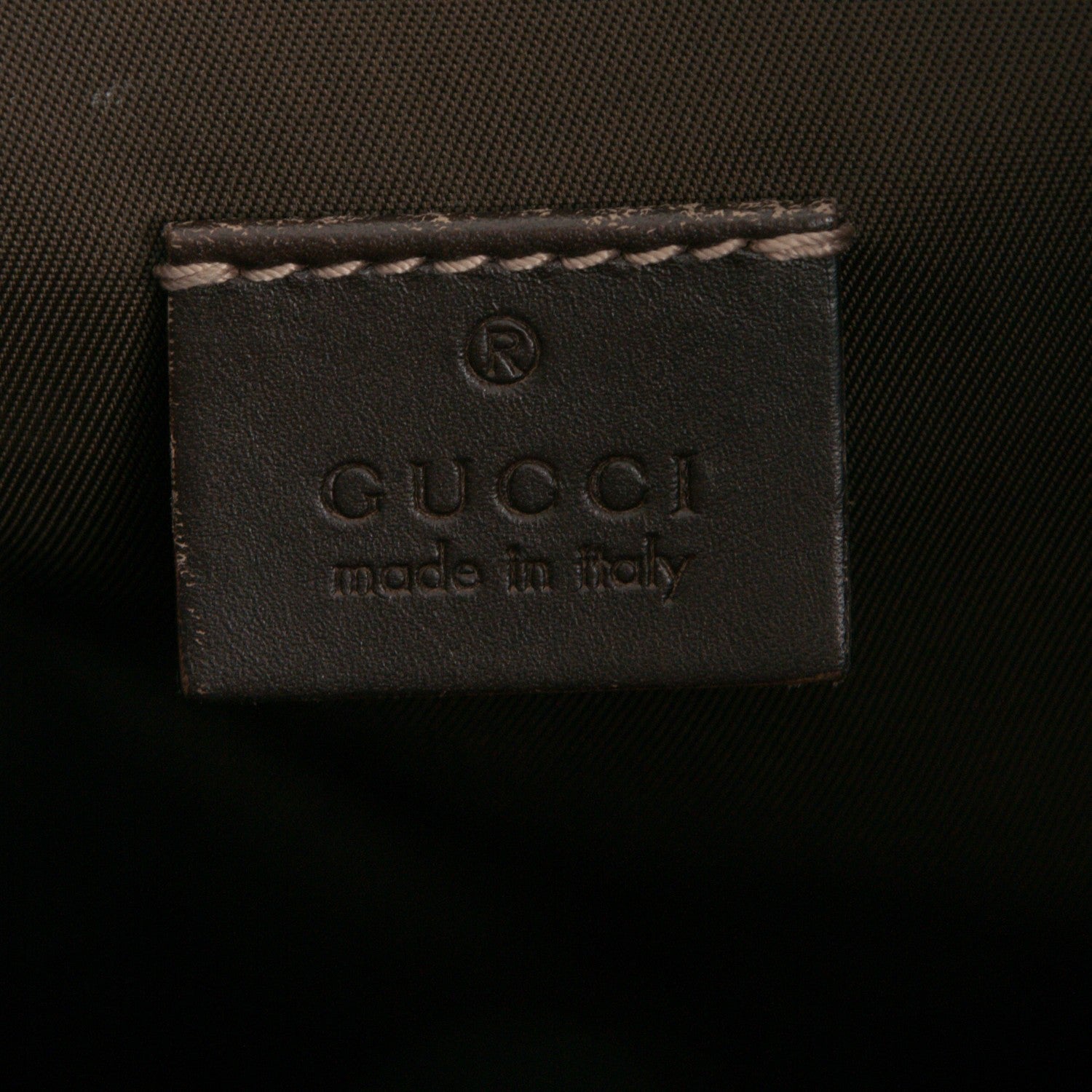 Gucci GG Plus Monogram Diaper Messenger Bag Dark Brown 6 of 7