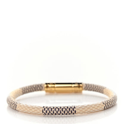 Louis Vuitton Damier Azur Keep It Bracelet 17 3 of 3