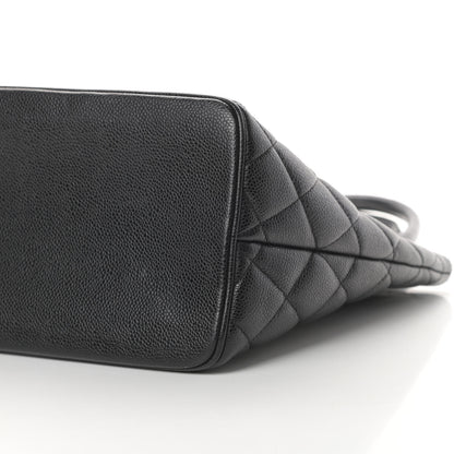 Chanel Caviar Quilted Medallion Tote Black 10 of 10