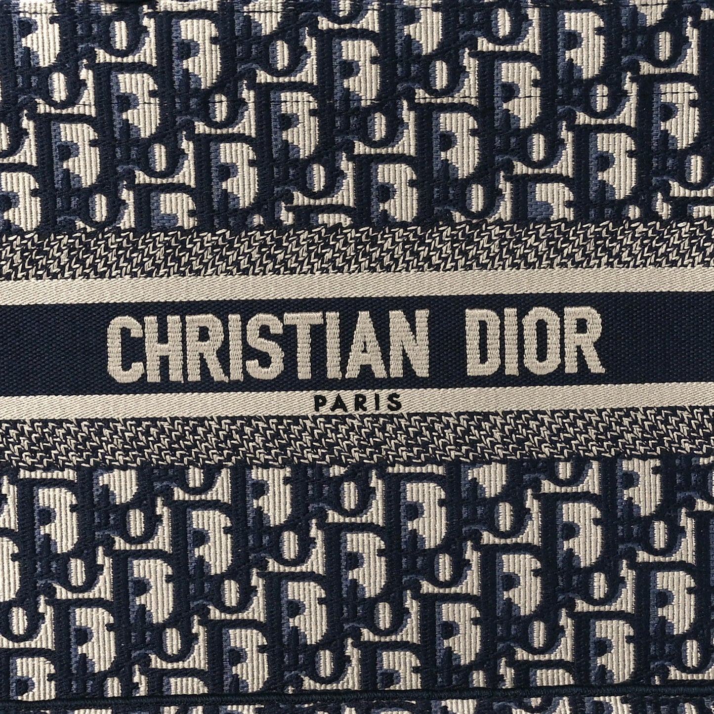 Oblique Small Book Tote Blue Multicolor