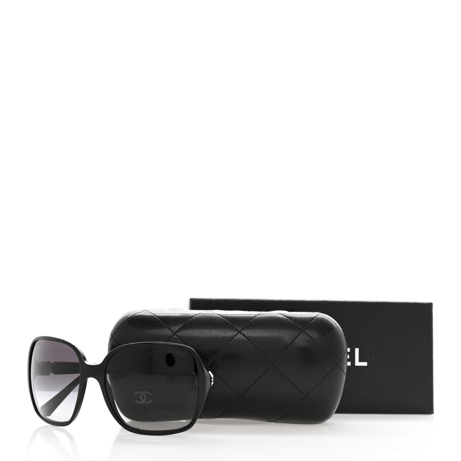 Chanel CC Sunglasses 5284 Black 10 of 10