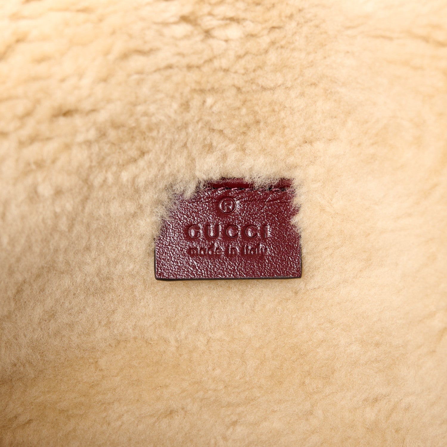 Gucci Azalea Calfskin Wool Matelasse Diagonal Small GG Marmont Shoulder Bag Sand Desert 6 of 10