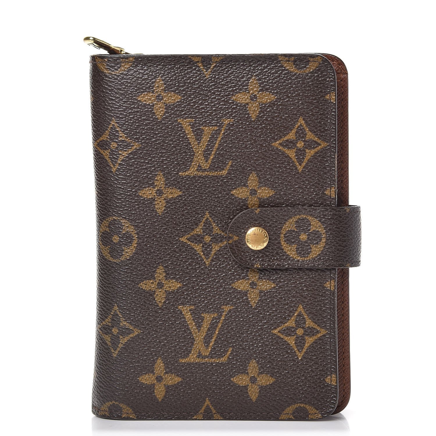 Louis Vuitton Monogram Porte Papier Zippe Wallet 1 of 8