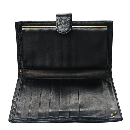 Chanel Caviar Timeless CC French Wallet Black 5 of 11