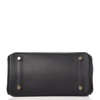 Hermes Swift Birkin 25 Black 6 of 31