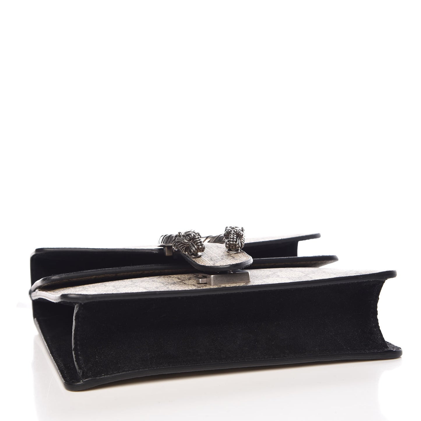 GG Supreme Monogram Mini Dionysus Shoulder Bag Black